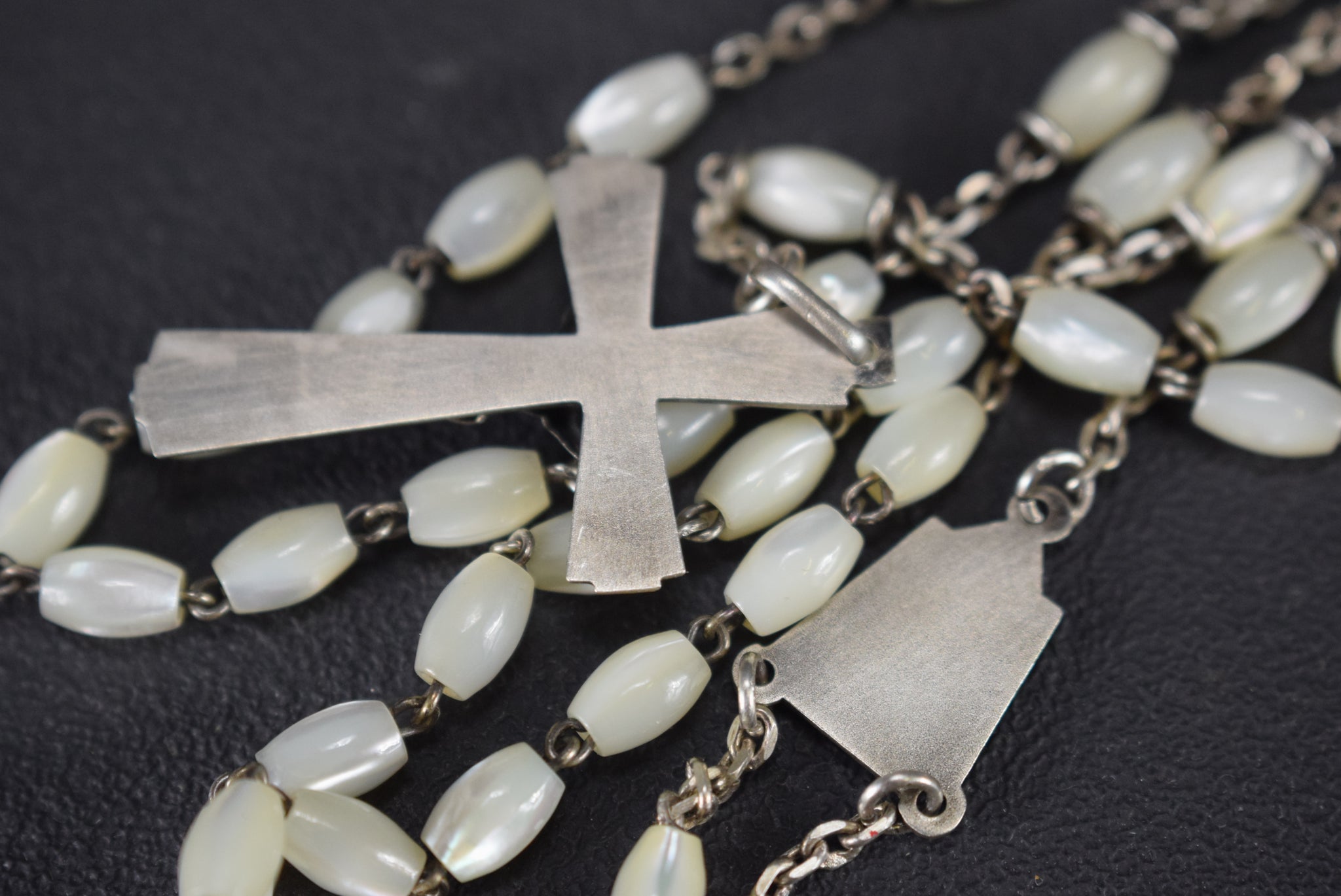 Mop & Silver Rosary