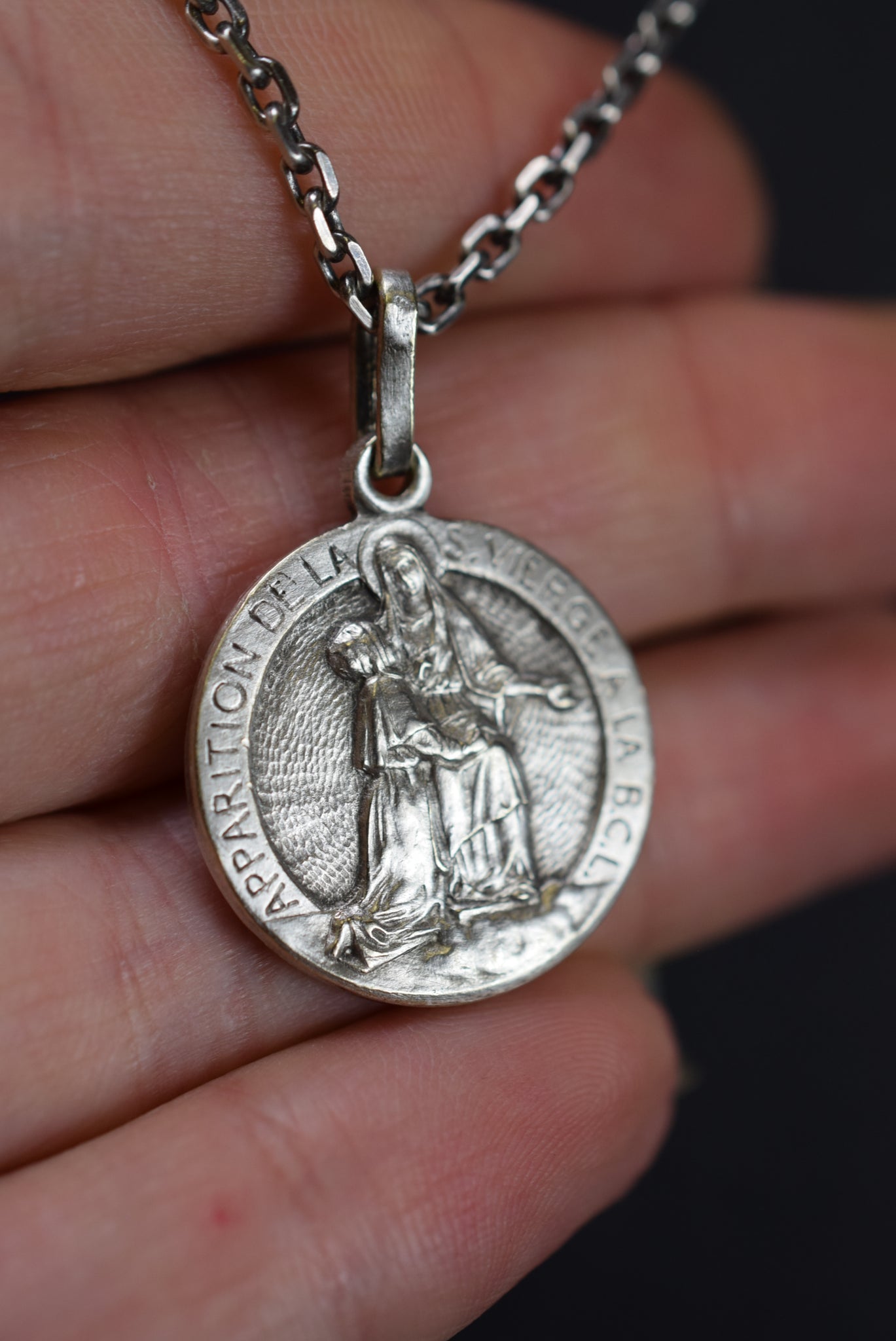 St Catherine of Laboure Medal by Penin Apparition of the Virgin Mary Holy Patron Saint of Seniors