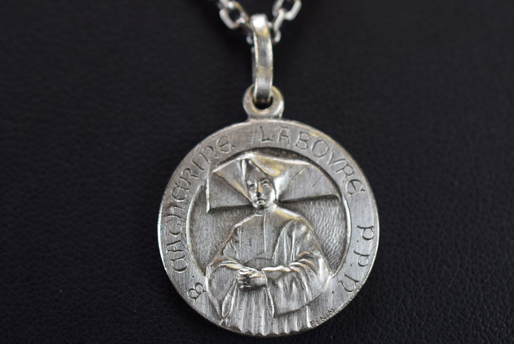 St Catherine of Laboure Medal by Penin Apparition of the Virgin Mary Holy Patron Saint of Seniors