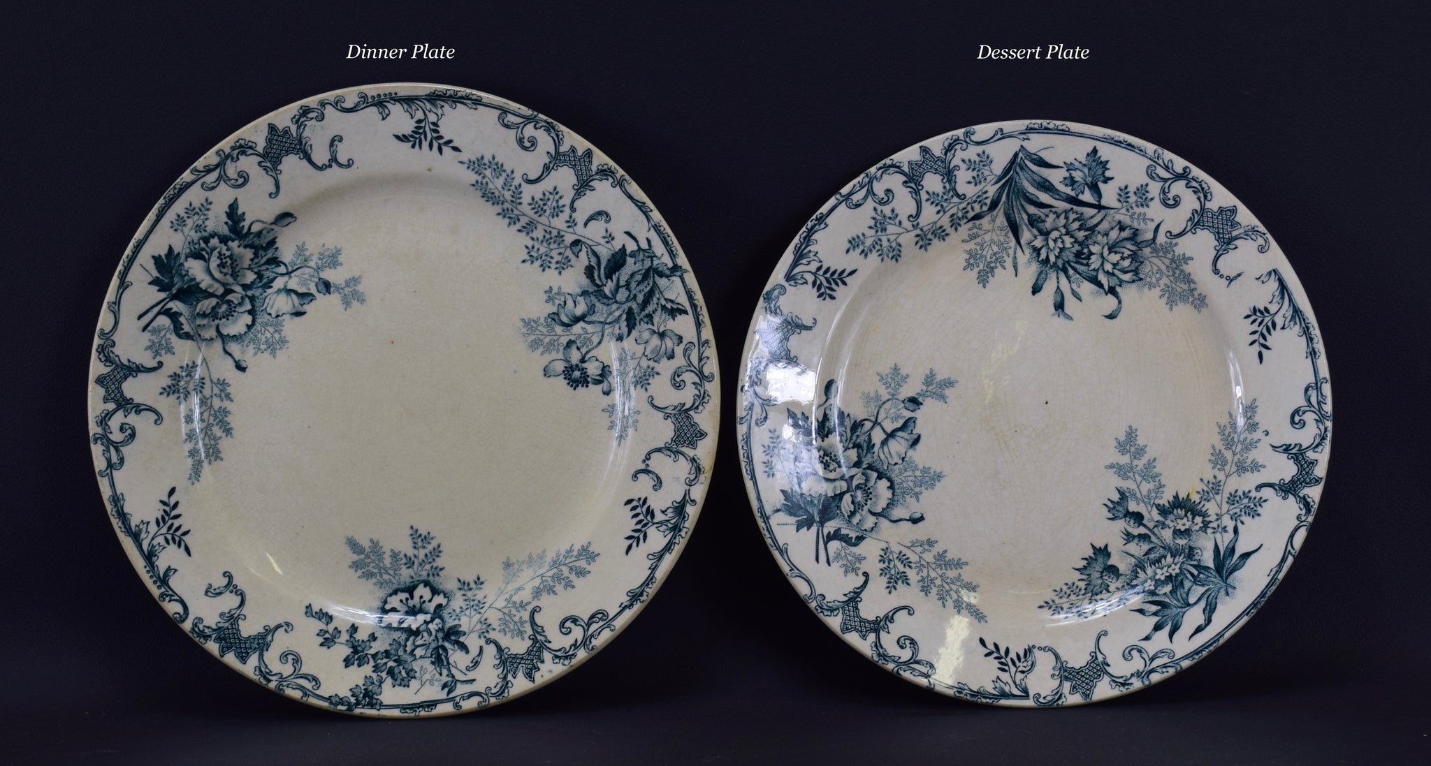 Grand Depot Bourgeois Set of 7 Plates