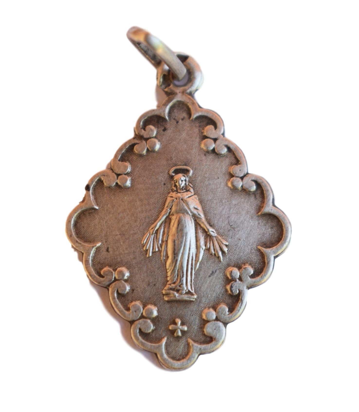 Sterling Silver Miraculous Medal - Charmantiques