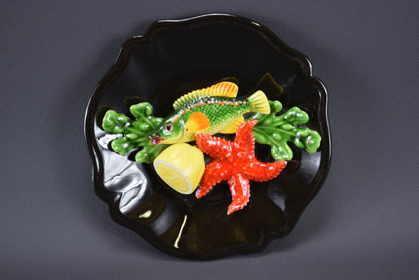 Green Fish Plate - Charmantiques