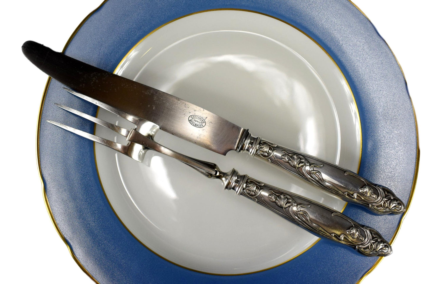 Art Nouveau Carving Set - Charmantiques