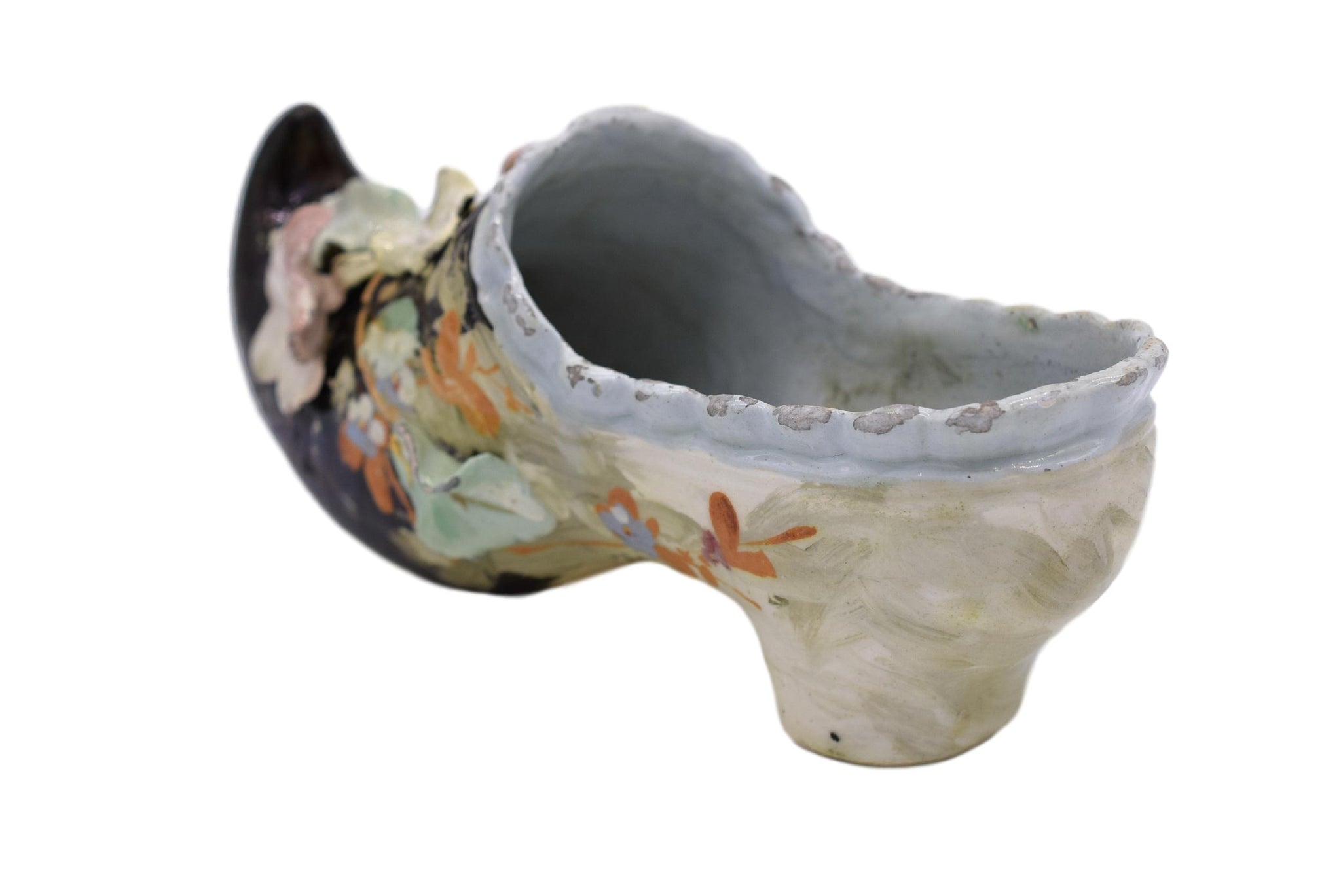 Edouard Gilles Majolica Clog