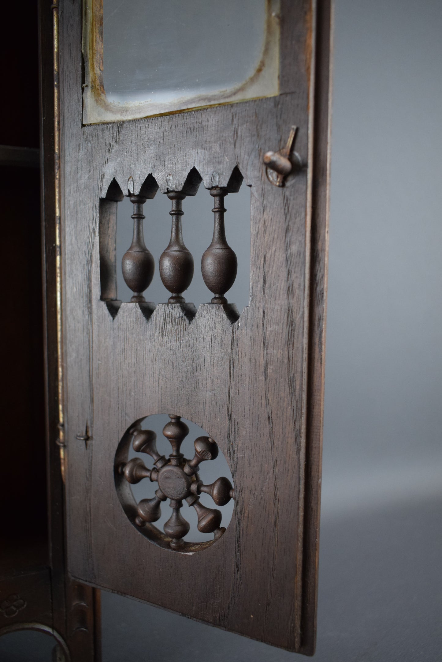 Breton Wood Armoire - Charmantiques