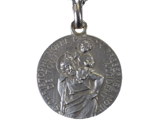 Saint Christopher Medal Pendant by Penin Poncet