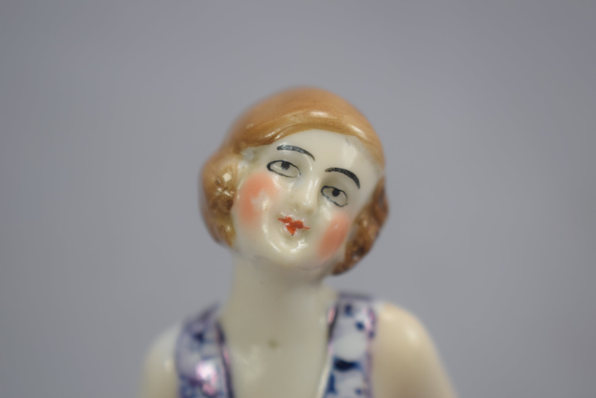 Art Deco Half Doll - Charmantiques