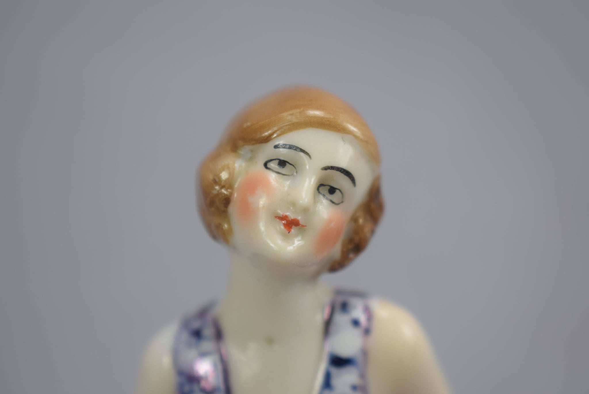 Art Deco Half Doll - Charmantiques