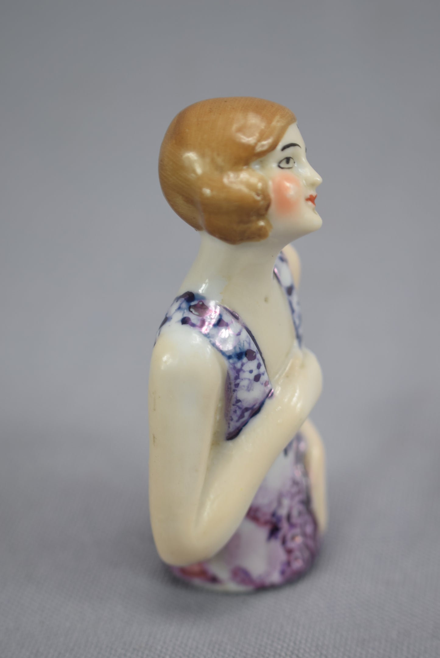 Art Deco Half Doll - Charmantiques