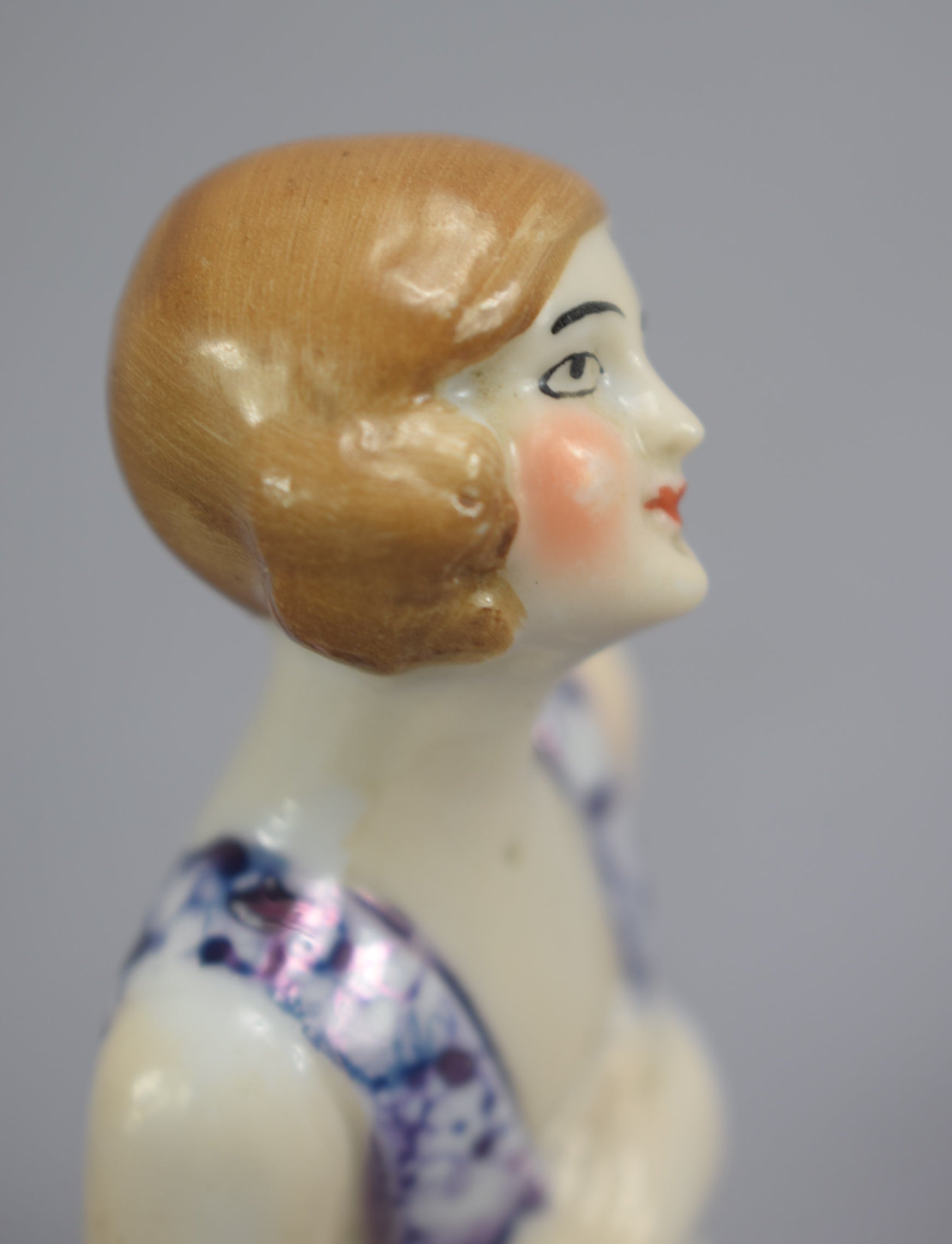 Art Deco Half Doll - Charmantiques