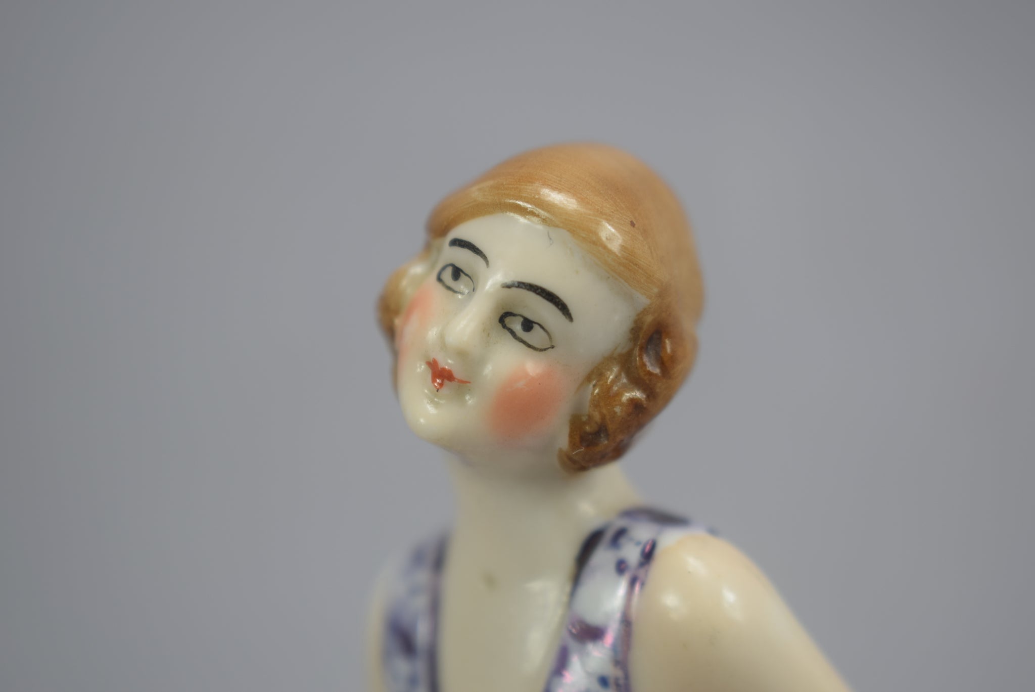 Art Deco Half Doll - Charmantiques