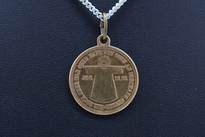 Médaille de la robe sans couture de Jésus