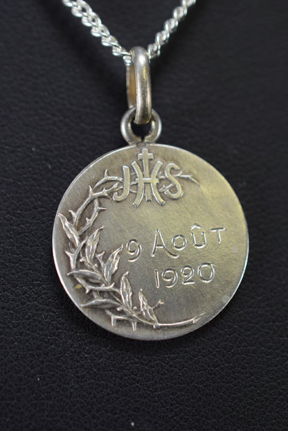 Christ Sterling Silver Medal