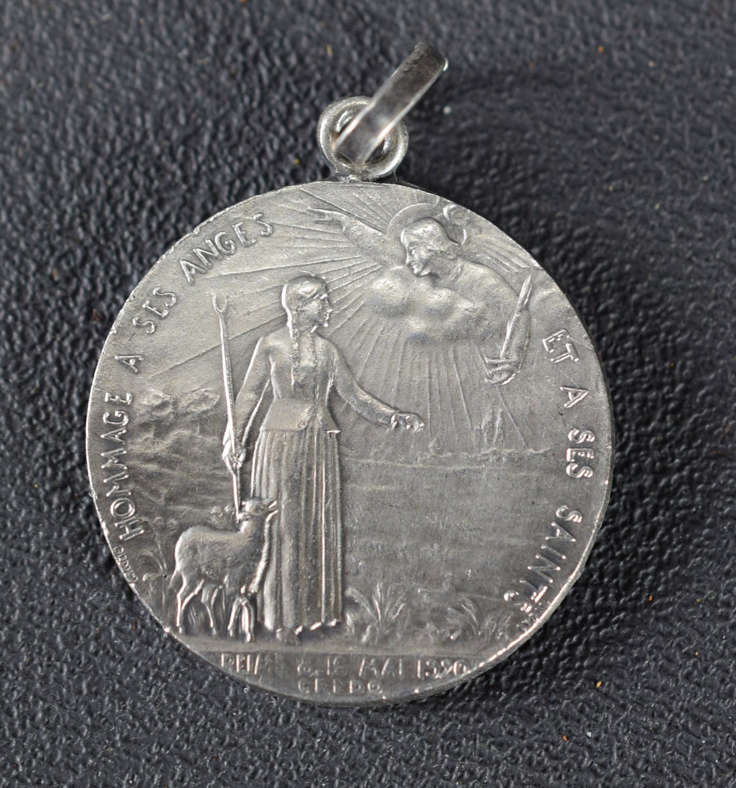 Vintage Saint Joan of Arc Medal by Penin