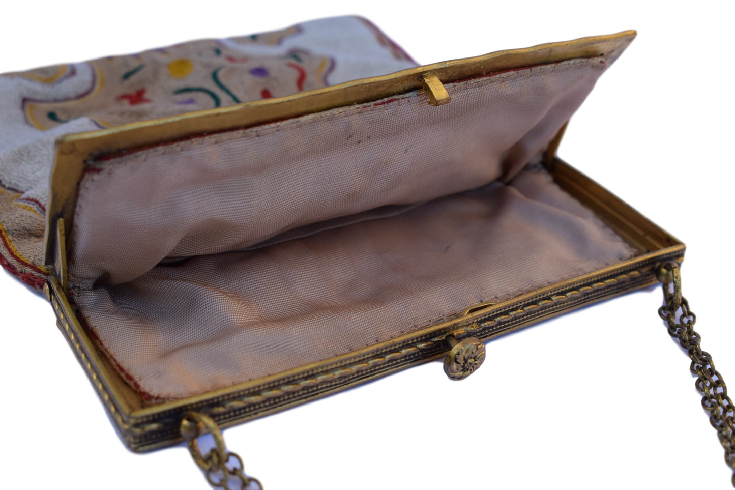 Steel Bead Purse - Charmantiques