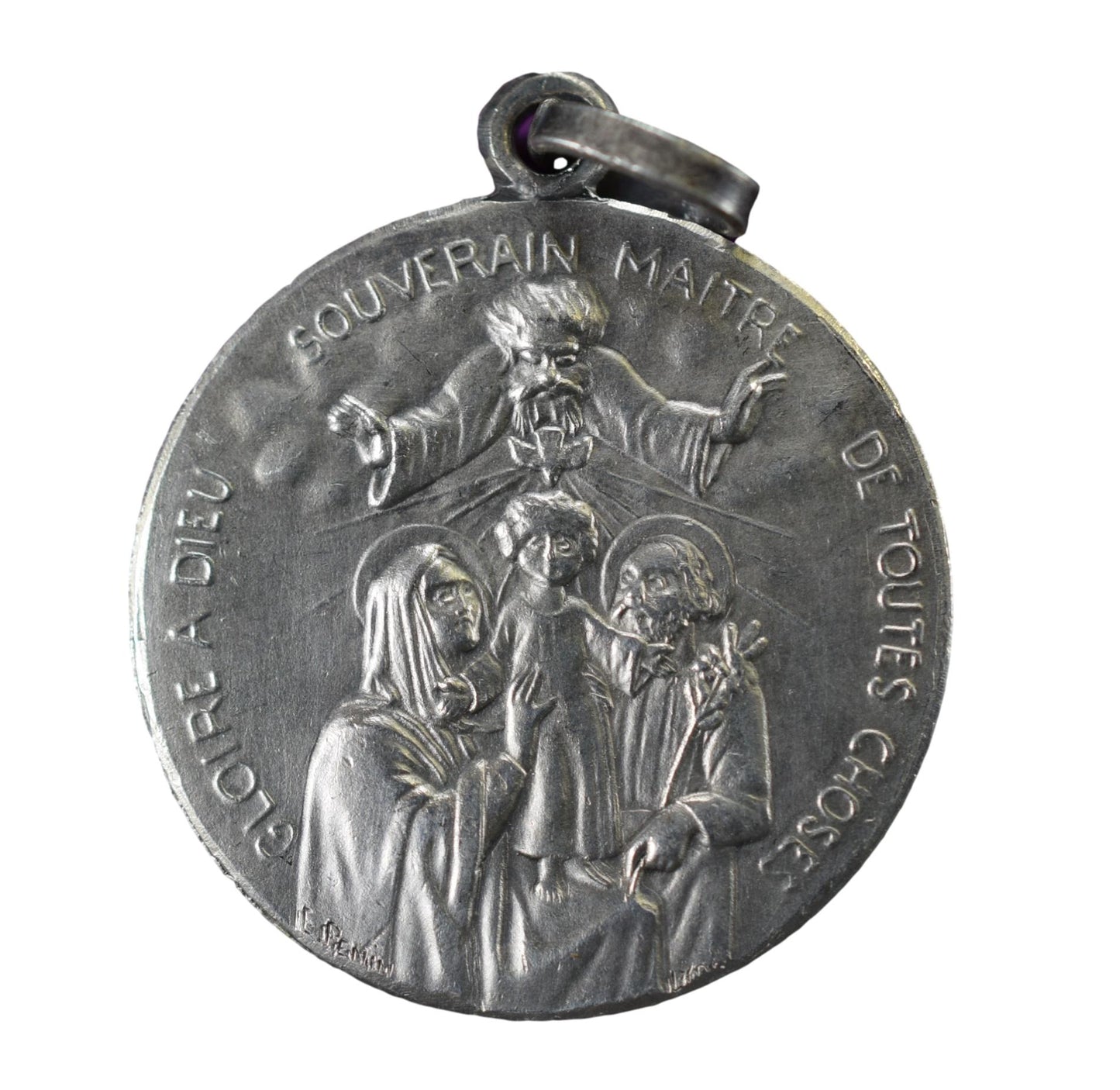 Vintage Saint Joan of Arc Medal by Penin