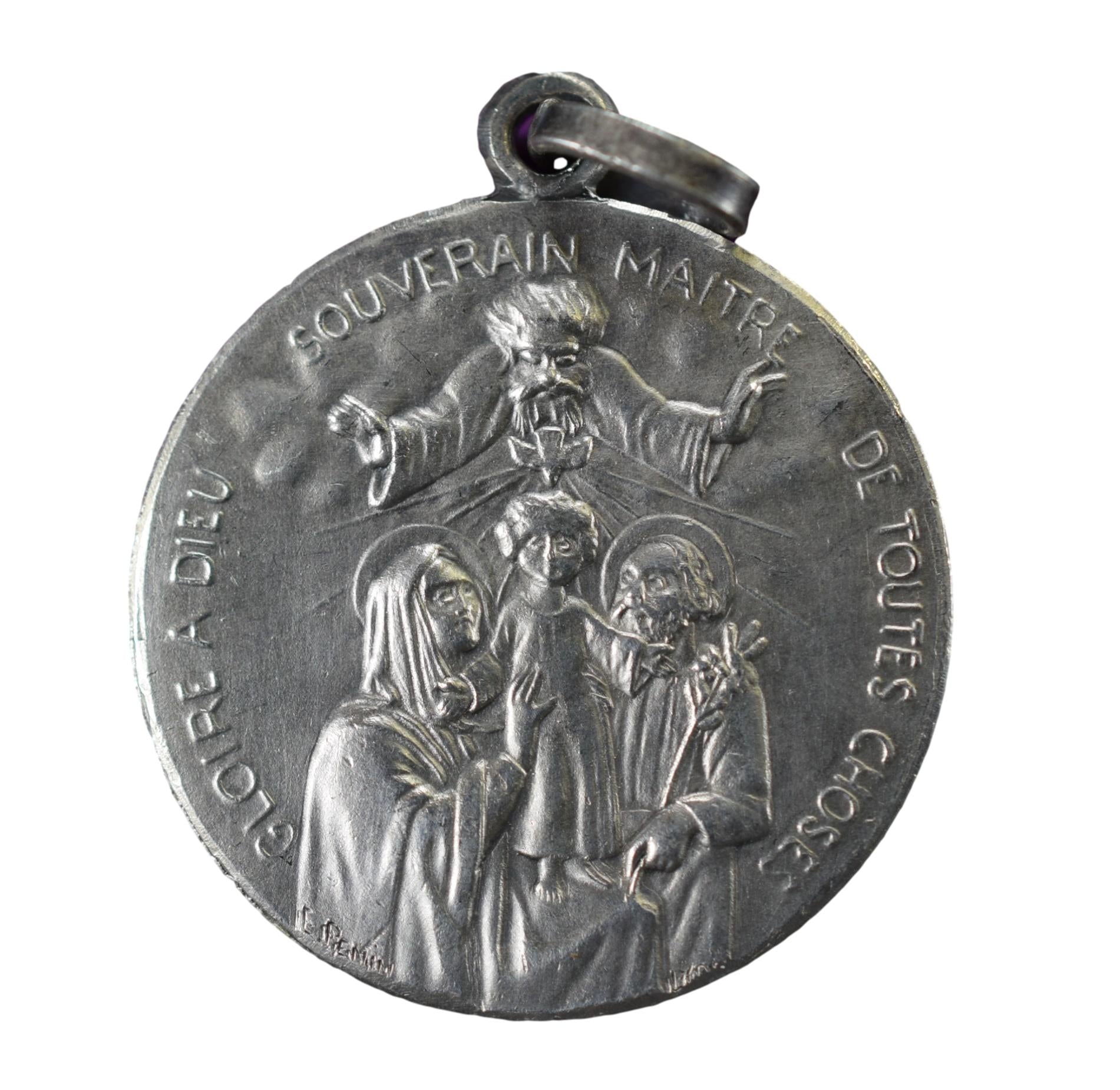 Vintage Saint Joan of Arc Medal by Penin