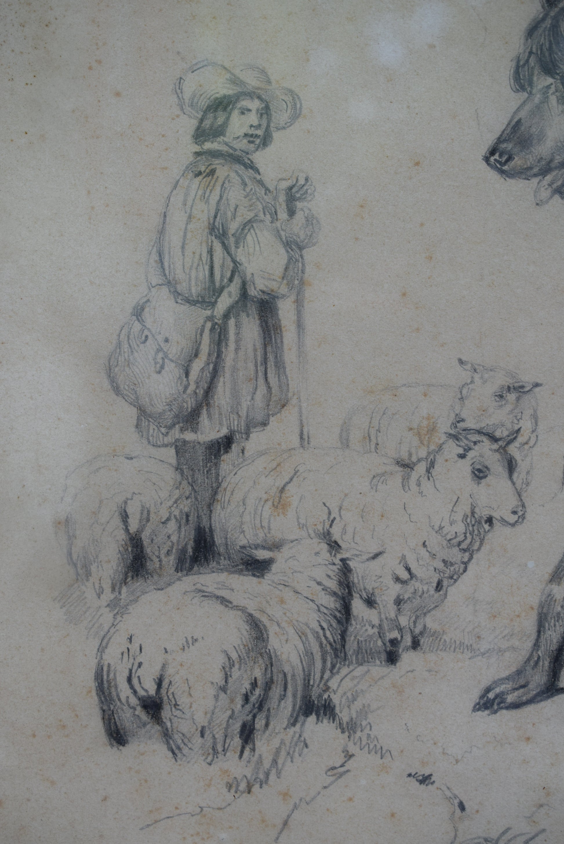 Antique Drawing - Charmantiques