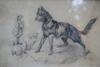 Antique Drawing - Charmantiques