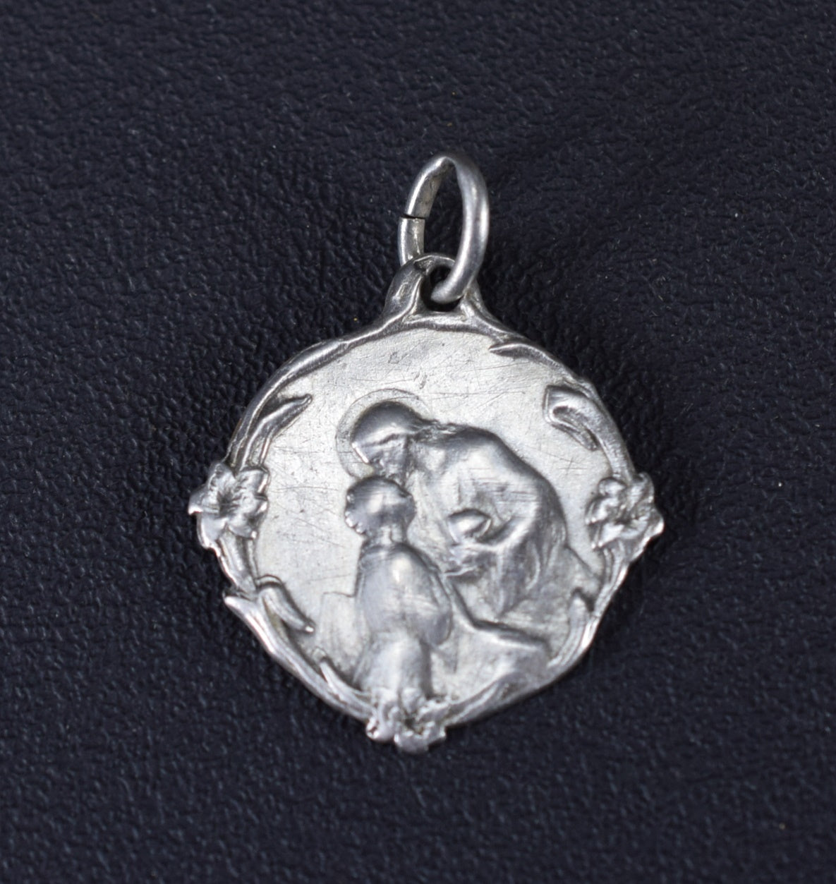 Art Nouveau Communion Medal