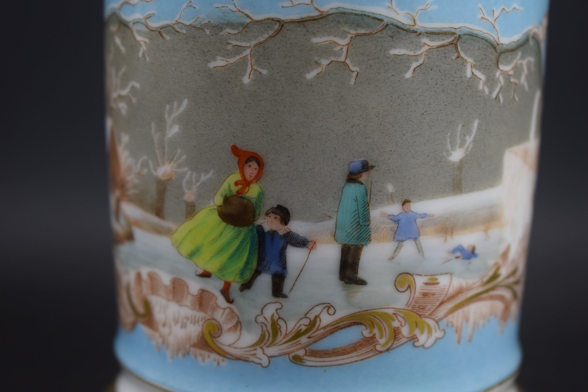 Chocolate Cup Porcelain of Paris 19th