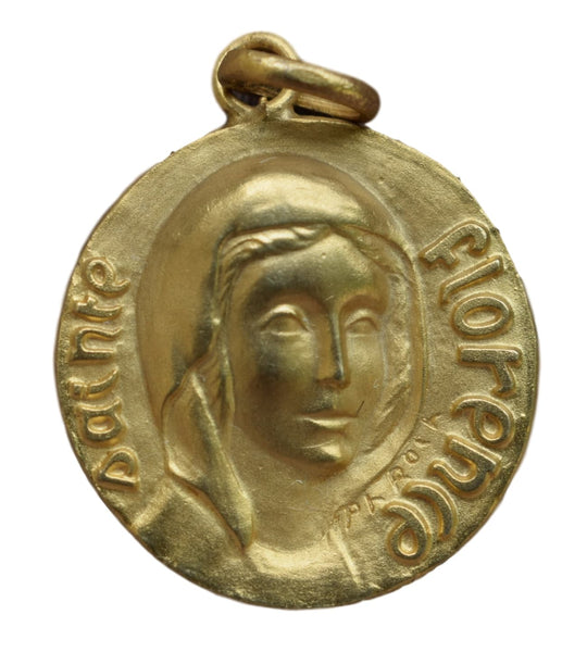 St Florence Medal - Charmantiques
