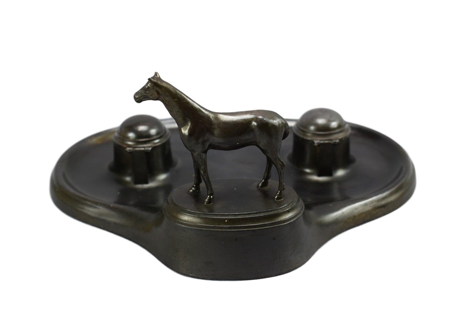 Horse Inkwell - Charmantiques