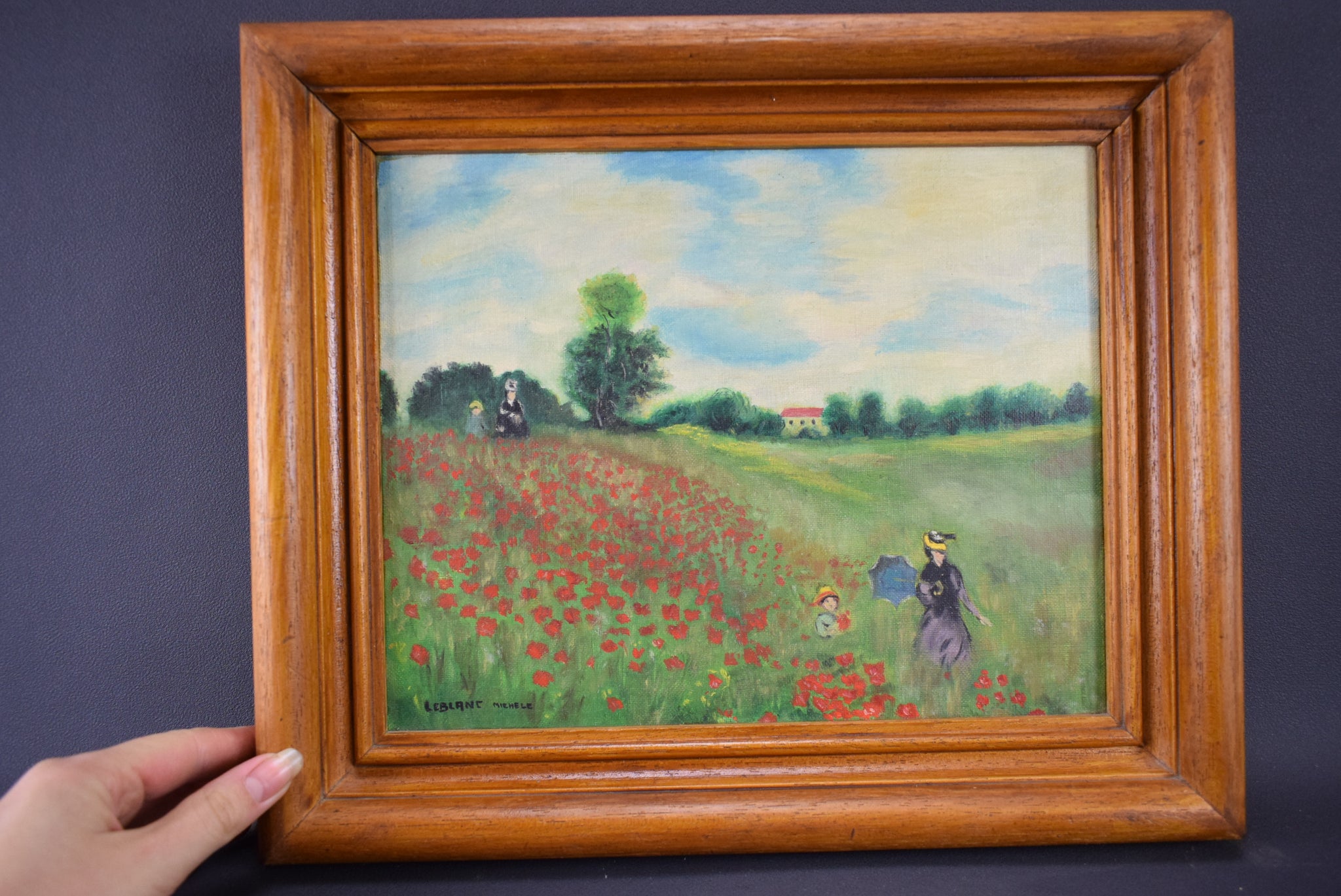 Poppy of Claude Monet - Charmantiques