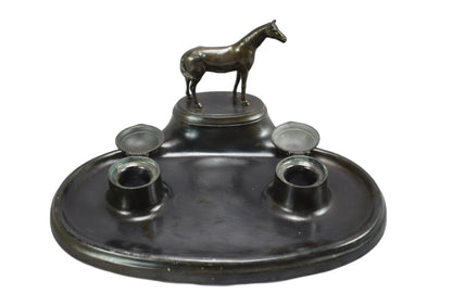 Horse Inkwell - Charmantiques