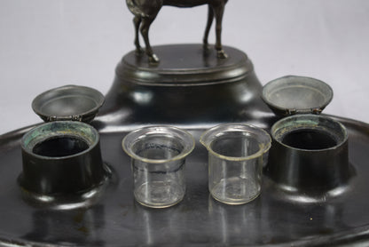 Horse Inkwell - Charmantiques