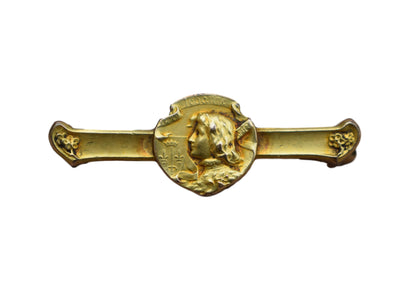 Joan Arc Baby Brooch - Charmantiques