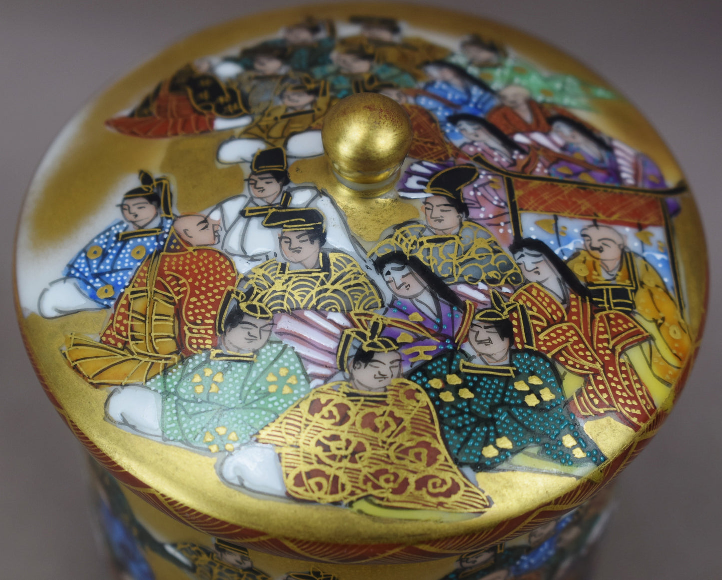 Satsuma Ware Box 1 - Charmantiques