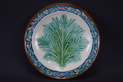 Longchamp Majolica Leaf Plate - Charmantiques