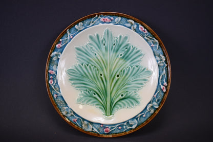 Longchamp Majolica Leaf Plate - Charmantiques