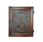 17th.C Virgin Mary Carving Door - Charmantiques