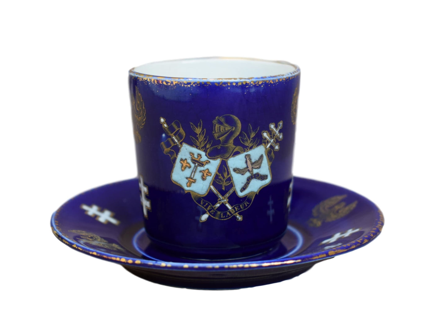 Joan Arc Demitasse Cup & Saucer - Charmantiques