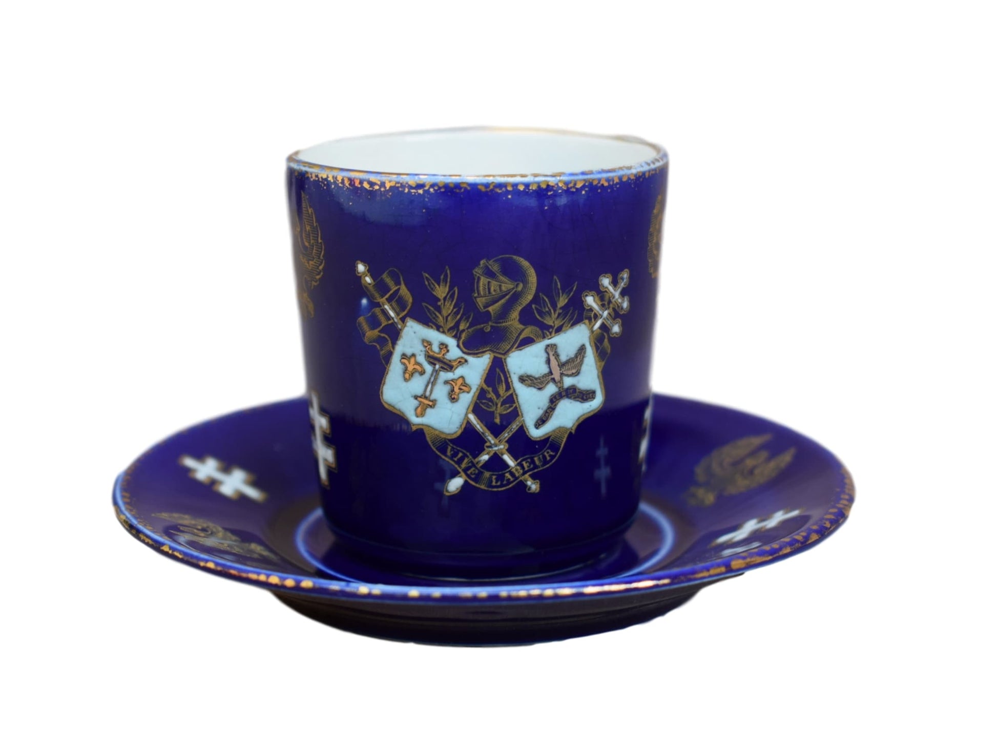 Joan Arc Demitasse Cup & Saucer - Charmantiques