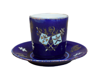 Joan Arc Demitasse Cup & Saucer - Charmantiques