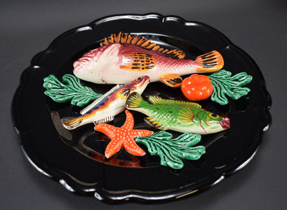 Large Fish Wall Plate - Charmantiques