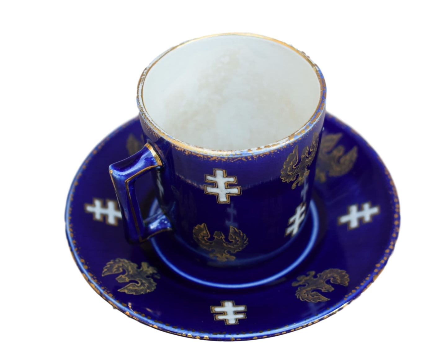 Joan Arc Demitasse Cup & Saucer - Charmantiques