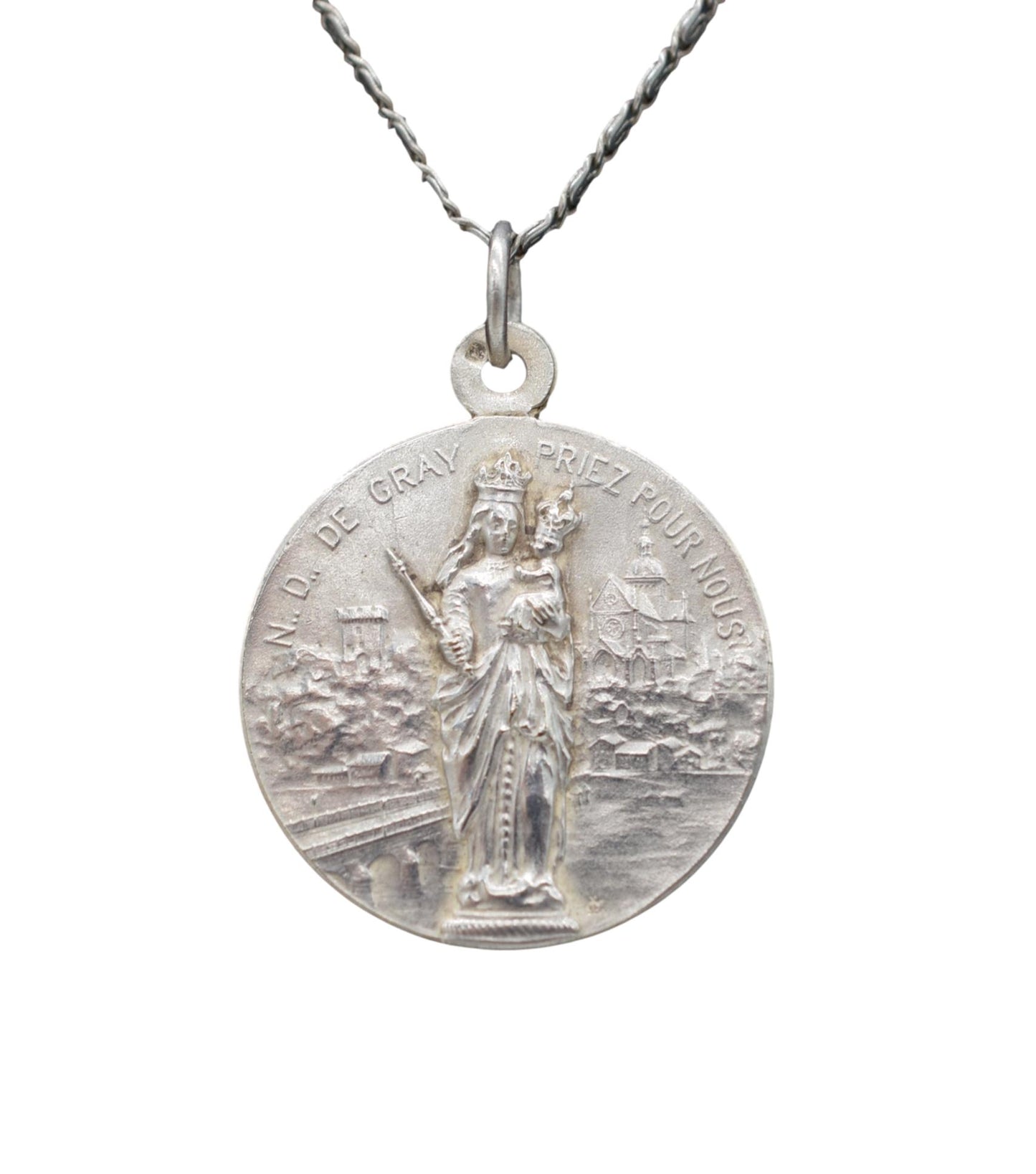 Notre Dame de Gray Pendant