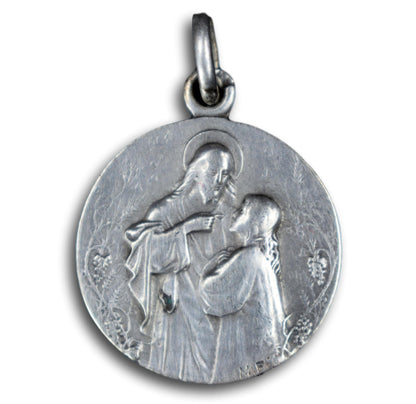 1920 Holy Communion Medal - Charmantiques