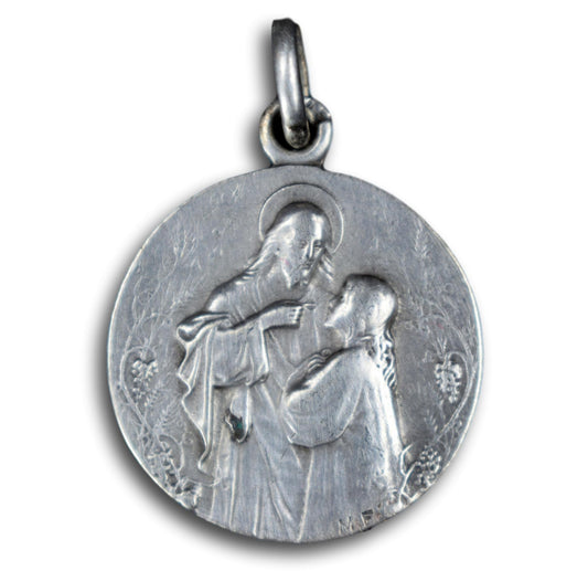 1920 Holy Communion Medal - Charmantiques
