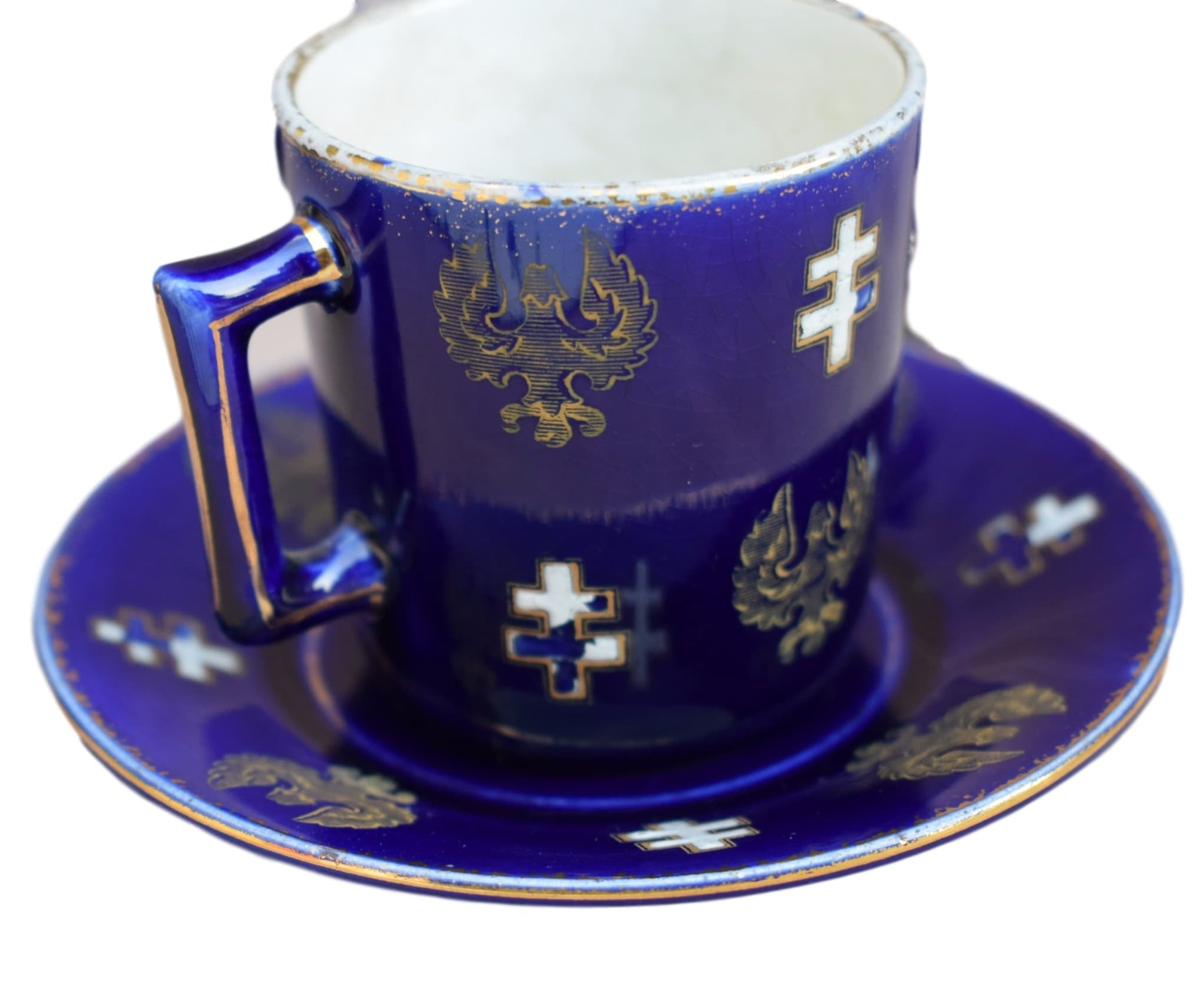 Joan Arc Demitasse Cup & Saucer - Charmantiques