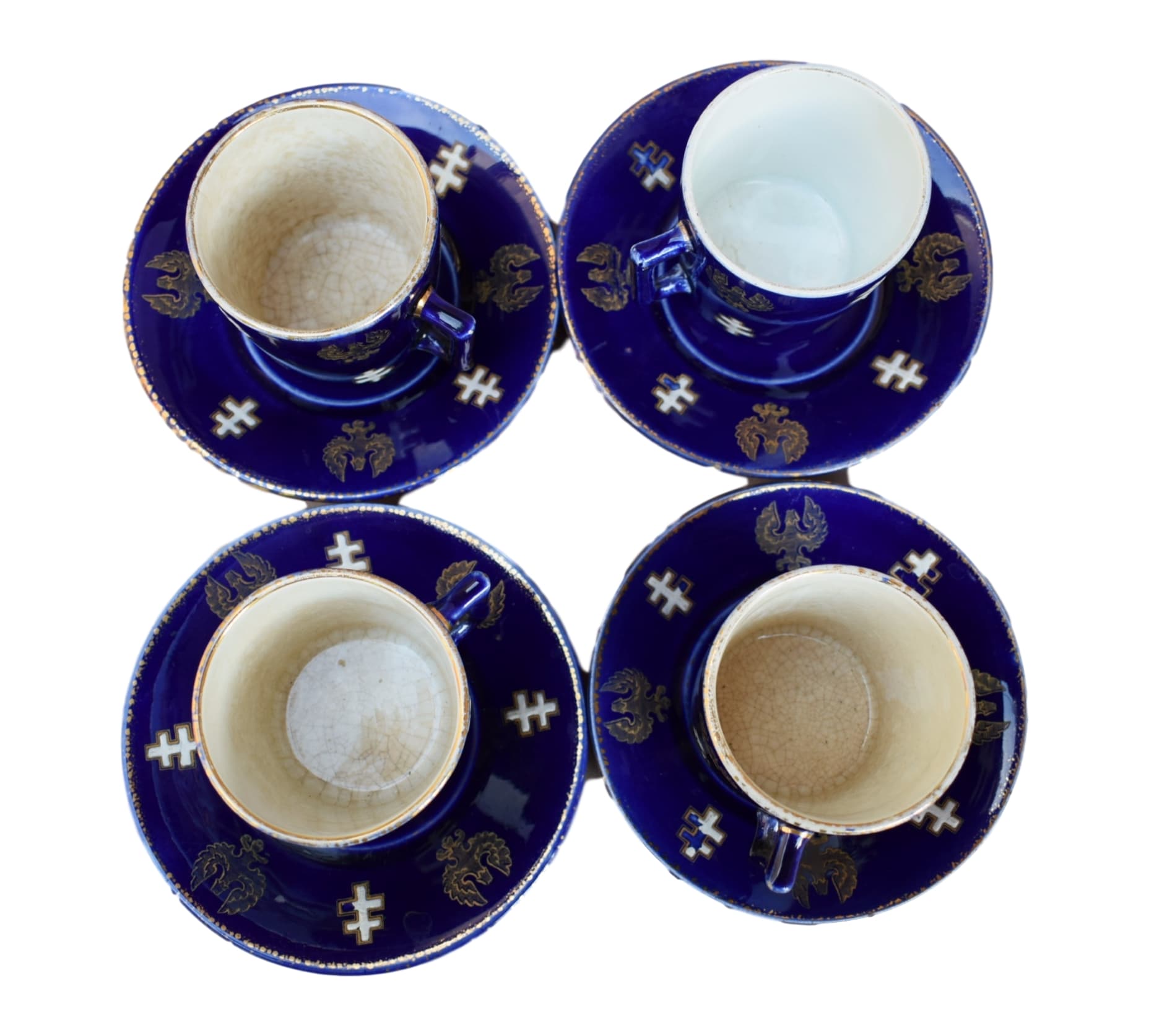 Joan Arc Demitasse Cup & Saucer - Charmantiques