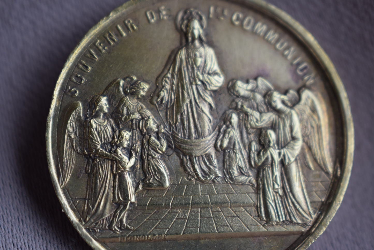 First Communion Medal - Charmantiques