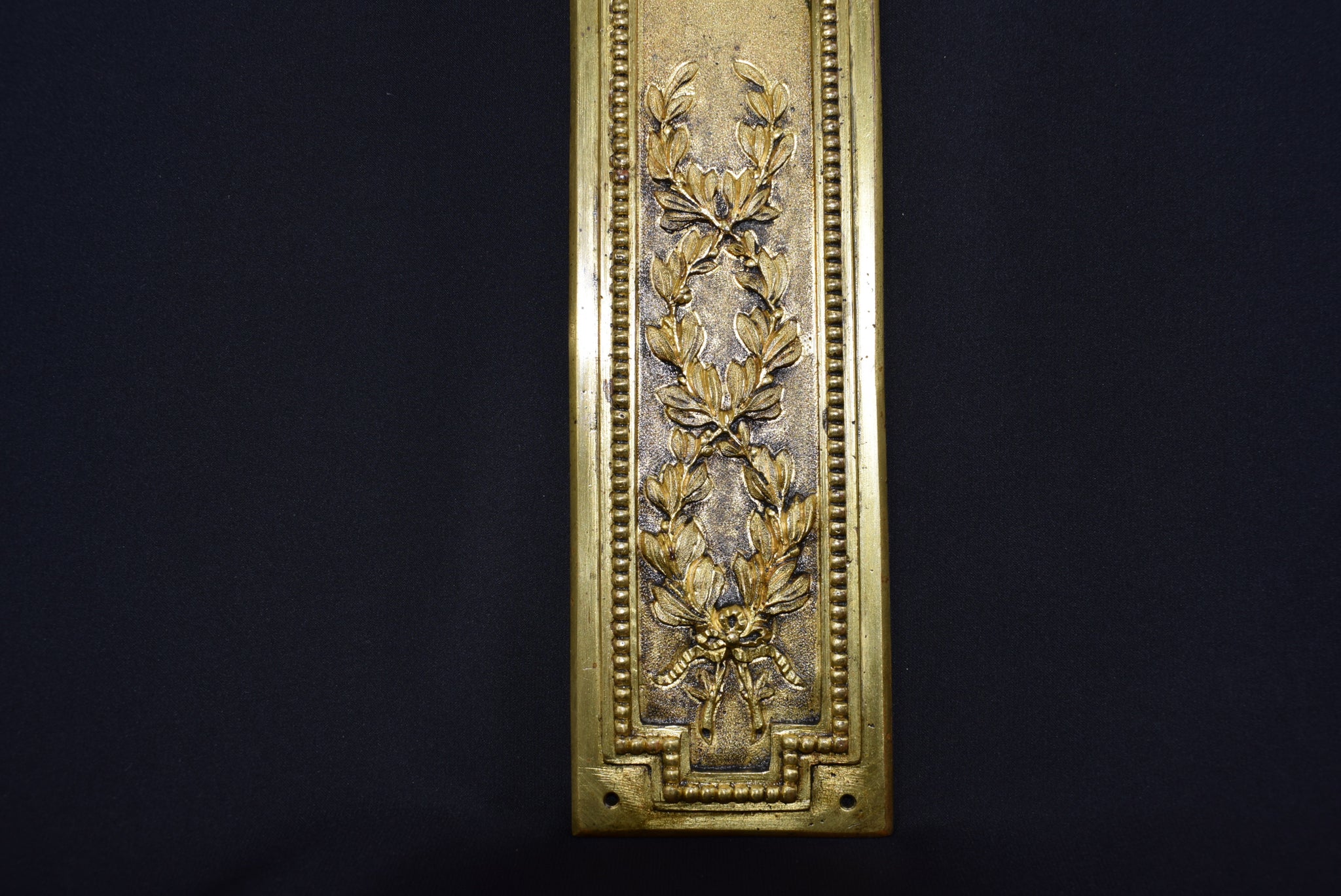 Louis XVI Bronze Keyhole - Charmantiques