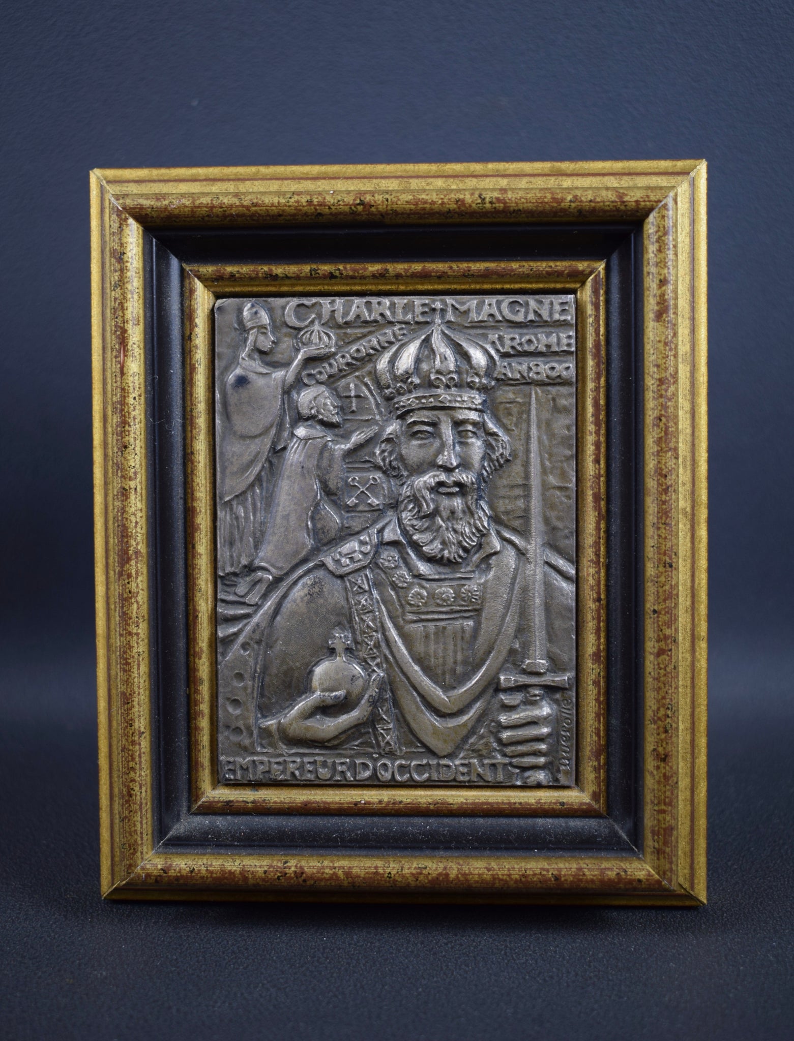 Religious Plaque Charlemagne