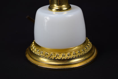 Sevres Opaline Lamp - Charmantiques