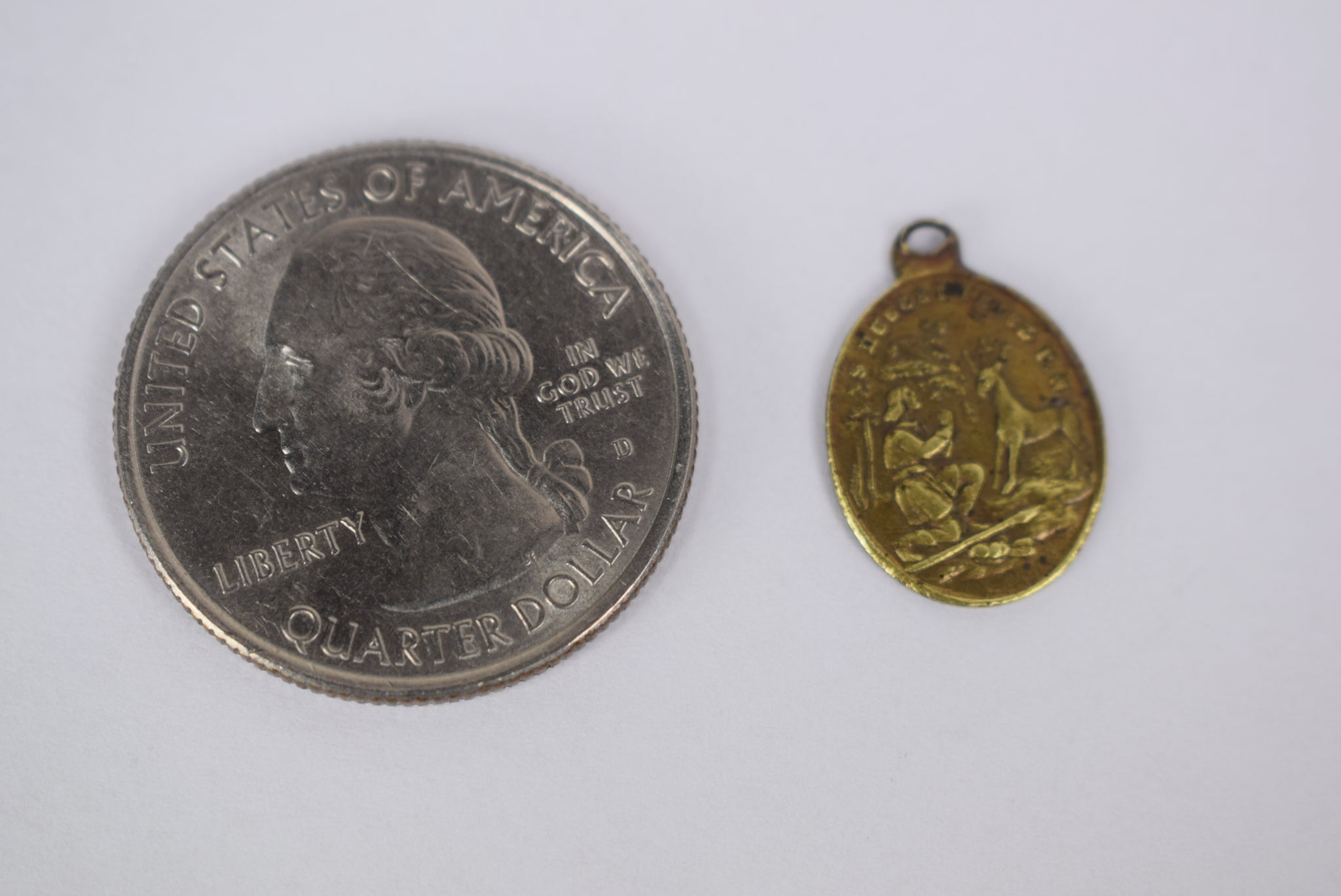 Saint Hubert & Roch Medal - Charmantiques